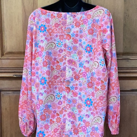 🌴NWOT So Fabulous & Colorful “ Misslook” Size XLarge Wardrobe Must Have Top🌴 - Picture 8 of 10
